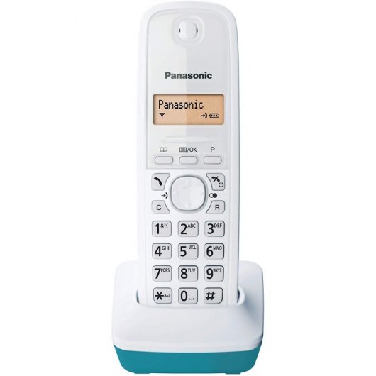 Panasonic KX-TG1611 Teléfono Inalámbrico Azul Panasonic KX-TG1611 Teléfono Inalámbrico Azul